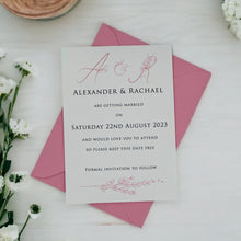 ALICE Save the Date cards