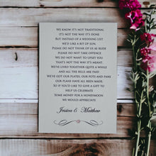 ALISSA Gift Poem Card