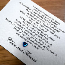 CHLOE Gift Poem Card