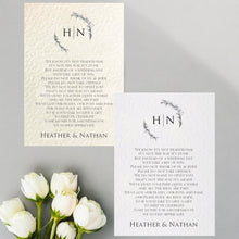 HEATHER Gift Poem Card