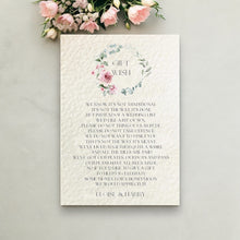 ELOISE Gift Poem Card