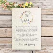 AVA Gift Poem Card