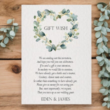 EDEN Gift Poem Card
