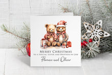 Bear Couple Christmas Card