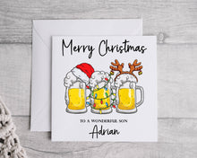 Beer Lover Christmas Card