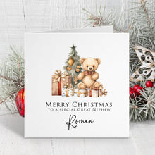 Teddy Bear Christmas Card