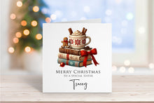 Book Lover Christmas Card