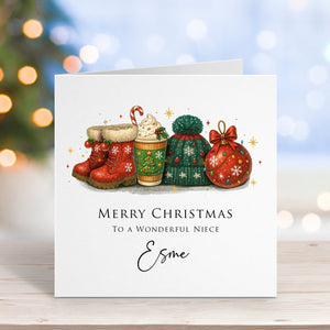 Winter Woolies Christmas Card