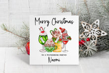 Festive Drinks Christmas Card