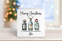 Gin Lovers Christmas Card