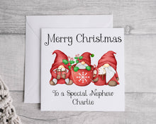 Red Gnomes Christmas Card