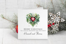 Festive Heart Christmas Card