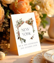 HAZEL Rustic Floral Table Numbers / Names