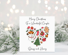 Doodle Heart Christmas Card