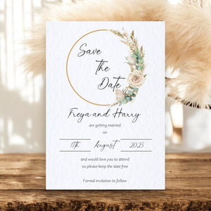 FREYA Save the Date Cards