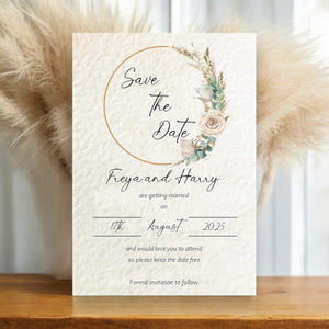 FREYA Save the Date Cards