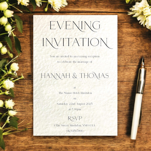 HANNAH Day or Evening Invites