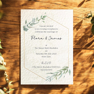 FLORA Day or Evening Invites