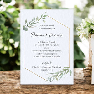 FLORA Day or Evening Invites