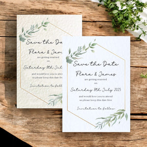 FLORA Save the Date Cards