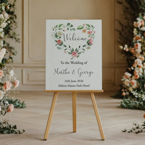MARTHA Wedding Welcome Sign