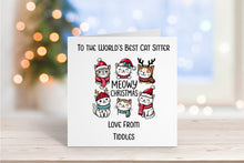 "Meowy Christmas" Christmas Card