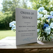 ALICE Order of Service