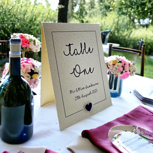 LOLA Table Numbers / Names