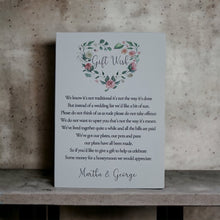 MARTHA Gift Poem Card