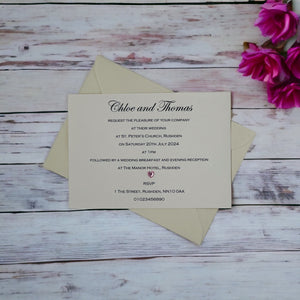 CHLOE Day or Evening Invites