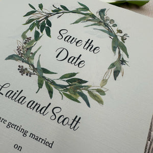 LAILA Save the Date cards