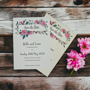BELLA Save the Date Cards