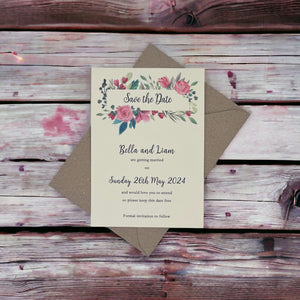 BELLA Save the Date Cards