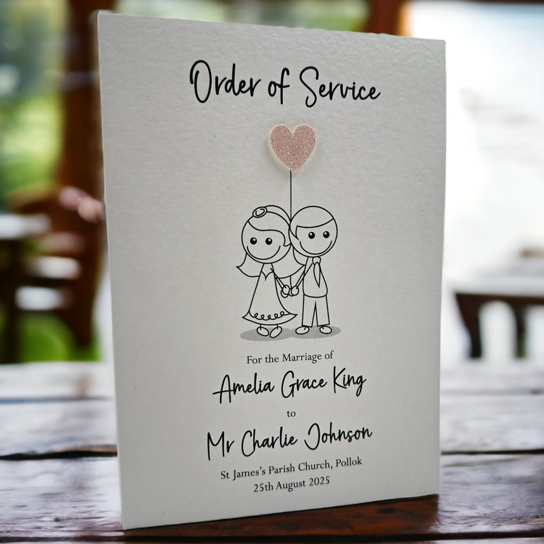 AMELIA Order of Service Booklet