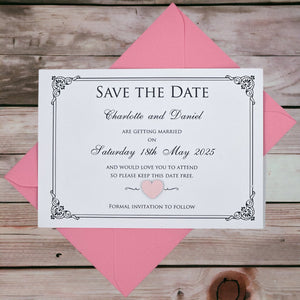 CHARLOTTE Save the Date Cards