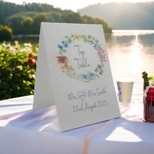 SUMMER Table Numbers / Names