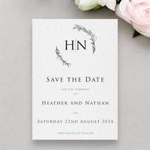 HEATHER Save the Date cards