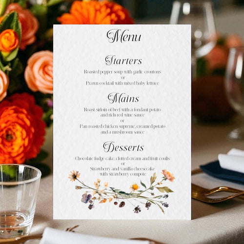 ANNA Menu