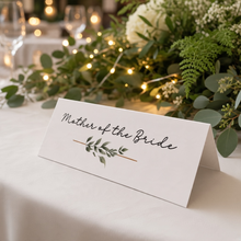 FLORA Botanical Personalised Wedding Place Cards