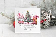 Pink Gnomes Christmas Card
