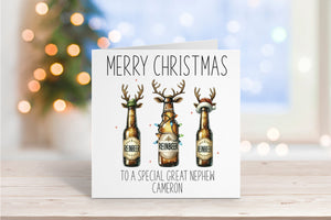 Reinbeer Christmas Card