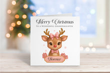 Cute Reindeer Christmas Card