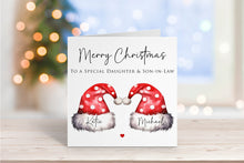 Santa Hats Christmas Card
