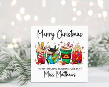 Teacher Christmas Card