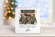 Vintage Toy Shop Christmas Card