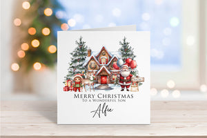 Winter Woodland Christmas Card