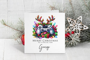 Gaming Controller Christmas Card