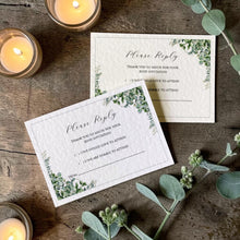 ESME Sage Eucalyptus Wedding RSVP Cards