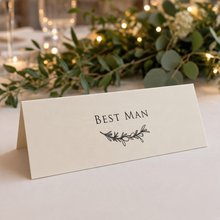 HEATHER Botanical Personalised Wedding Place Cards