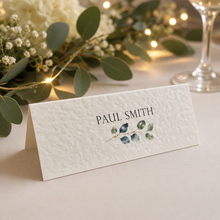 EDEN Eucalyptus Personalised Wedding Place Cards